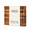 Teak-13.8"L x 9.8"W, variant on Teak 24"L x 18.1"W Edge Grain Butcher Block for Meat and Professional Kitchen Prep
