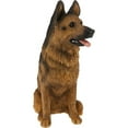 thumbnail image 2 of Sandicast "Original Size" Sitting German Shepherd Dog 9.75” Marble Dust Sculpture, 2 of 6