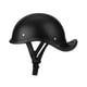 thumbnail image 1 of Gorra de béisbol estilo retro para medio casco de motocicleta, para ATV, bicicleta, scooter Negro, 1 of 9