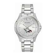 Bulova Silver North Carolina Central Eagles Stainless Steel Classic Sport Watch