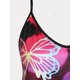 thumbnail image 4 of Tank Top de Talla Extra con Estampado de Mariposa de Colores Rosegal Camisetas sin mangas de talla grande, 4 of 5