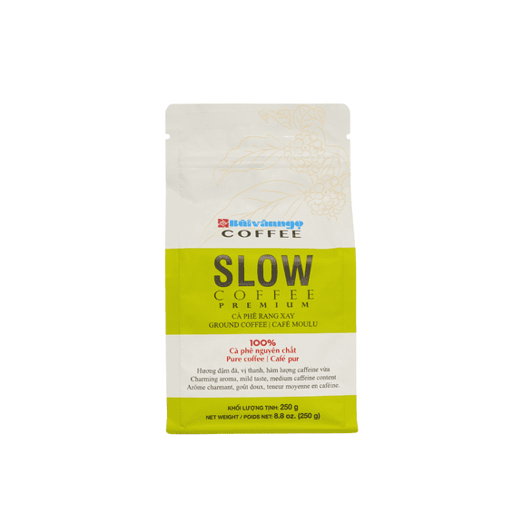 IBVN Slow Ground Coffee 8.8oz/ 250gram | BUIVANNGO COFFEE | Vietnamese Coffee