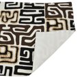 thumbnail image 2 of Fennco Styles Kuba Cloth Textile Design 100% Placemats 14 x 20 Inch, Set of 4 - Black Multi, 2 of 3