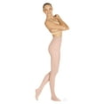 thumbnail image 3 of Women's EuroSkins 215 Run Resistant Comfort Waist Footed Tights (Suntan 2X), 3 of 5