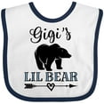 thumbnail image 3 of Inktastic Gigi Lil Bear Grandson Boys Baby Bib, 3 of 4