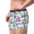 thumbnail image 3 of Bingfone Strawberry And Flowers Men's Underwear - Casual Stretch Boxer Briefs-XX-Large, 3 of 7