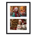 thumbnail image 4 of Kuxerla 8x10 Collage Picture Frame ,Displays 2Pcs 4x6 Pictures with Mat or 1Pcs 8x10 Picture without Mat , Collage Picture Frame for Horizontal or Vertical Display, Black, 1 Pack, 4 of 12