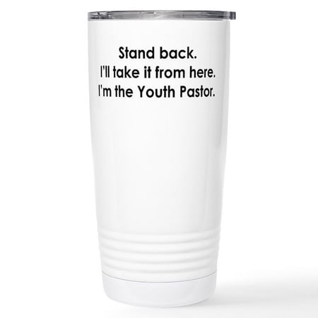 CafePress - Youth Ministry Stainless Steel Travel Mug - Insulated Stainless Steel Travel Tumbler 20 oz.