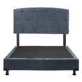 thumbnail image 1 of Box Base Cama Matrimonial + Cabecera Sigma Dicasa Steel Blue, 1 of 9