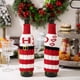 thumbnail image 4 of Alfabeto de Tejido Correa de Botella de Vino Rojo y Blanco, Striped Wine Bottle Sleeve con 26 Letras, DIY Vinilo de Botella de Vino, para Decoración de Fiesta, para Bar, para Boda, Correa de, 4 of 9