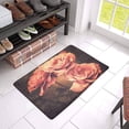thumbnail image 2 of MKHERT Vintage Rose Flowers Floral Art Doormat Rug Home Decor Floor Mat Bath Mat 23.6x15.7 inch, 2 of 3