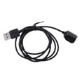 thumbnail image 2 of cable del cargador usb,cable de carga de auriculares,cable cargador de auriculares bluetooth,Cable cargador con puerto USB para auriculares inalámbricos.,cable de carga usb 2 piezas, 2 of 7