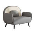 thumbnail image 1 of Sofá cama convertible 2 en 1, moderno y suave, para invitados, sofá cama Gris, 1 of 8