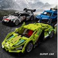 thumbnail image 4 of Taigaole T3001-4025 Huili Bujiadi Sports Car-Motorcycle Model Puzzle Assembled Small Particle Building Blocks, 4 of 7