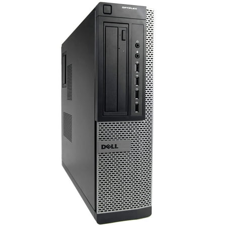 Restored Dell Black Optiplex 7010 Desktop Intel i5 Dual Core 3.2GHz 4GB RAM 500GB HDD Intel HD Graphics 2500 DVD-ROM Windows 10 Professional (Refurbished)