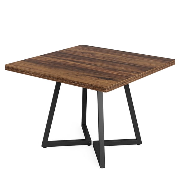 Tribesigns 31.5" Square Dining Table, Wood Kitchen Table for 4