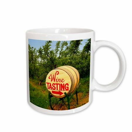 3drose, Usa, Washington, Lake Chelan. Spring Barrel, Winery - Us48 Rdu0470 - Richard Duval, 11oz Mug