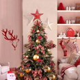 thumbnail image 4 of Adornos para árboles de Navidad TANGJMXG Estrellas centelleantes LED dorado, 4 of 4