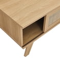 thumbnail image 6 of Coffee Sofa Side Table, Brown Oak, Wood, Living Kitchen Cafe Bistro Hospitality Restaurant, Modern Contemporary HB34349, 6 of 8