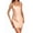 Pink, variant on Satin Nightshirts Silk Nightdress Spaghetti Strap Short Negligee Chemise Slip with Deep V Neck Sunset Brown M