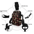 thumbnail image 5 of HELLHERO Skull and Rose Pattern Adults Cross Purse with Adjustable Shoulder Strap Men, Women Shoulder Bag with Shoulder Strap Polyester, 5 of 7
