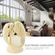 thumbnail image 2 of 1Pc Angel Candle Holder Electronic Candlestick Praying Wings Angel Figurine, 2 of 3