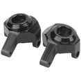 thumbnail image 2 of 2 uds RC nudillos de copa de dirección de aluminio para Axial SCX24 90081 1/24 RC piezas de actualización de coche negro, 2 of 8