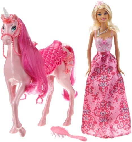 unicorn barbie walmart