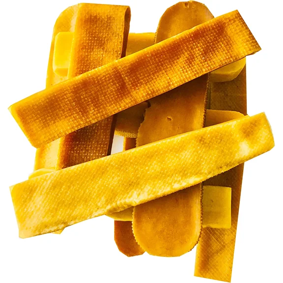 Snow Hill Himalayan Yak Cheese Dog Chews Best Fit Large Dog Below 40 lbs, Long Lasting Odor Stain Gluten GMO Free Protein-Rich Yak Golden Cheese Bone Treat Improved Oral Health - Made In Himalayas, Ne