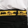 thumbnail image 4 of DC Comics Belt, Seatbelt Buckle Belt, Vintage Batman Logo Bat Signal Yellow, Youth 22 to 32 Inches, 4 of 9