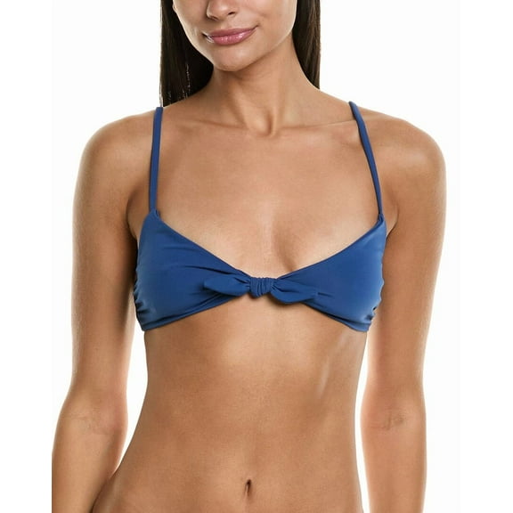 Mara Hoffman womens  Carla Bikini Top, xs, Blue