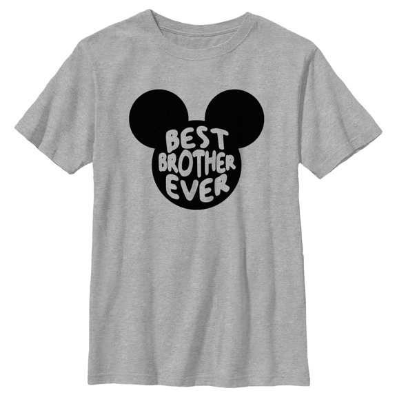 Boy's Mickey & Friends Best Brother Ever Mouse Ears Graphic T-Shirt