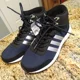 thumbnail image 1 of Ad-id-as Cloudfoam Race Winter AW5168 Black Blue Running Sneakers Men's Size 6 NWT, 1 of 6