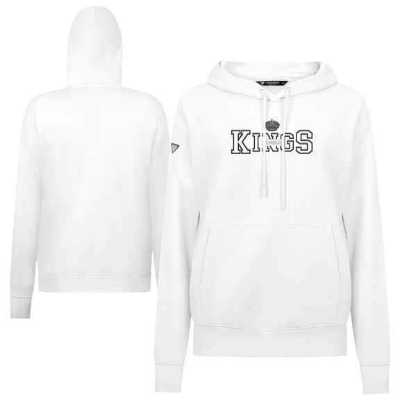 Women's Levelwear White Los Angeles Kings Adorn Journey Pullover Hoodie