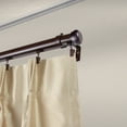 thumbnail image 2 of Mathilda Double Curtain Rod 1" OD 120-170 inch - Satin Nickel, 2 of 3