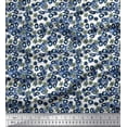 thumbnail image 1 of Soimoi Cotton Duck Fabric Flower Watercolor Printed Craft Fabric by The Yard 56 Inch Wide, 1 of 3