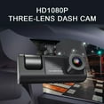 thumbnail image 7 of Multi-Language 3-Camera Dash Cam - Clear Car Rearview Mirror, Video Recording, Wide Angle, WIFI Interconnection - Auto Safety Driving Recorder, 7 of 7