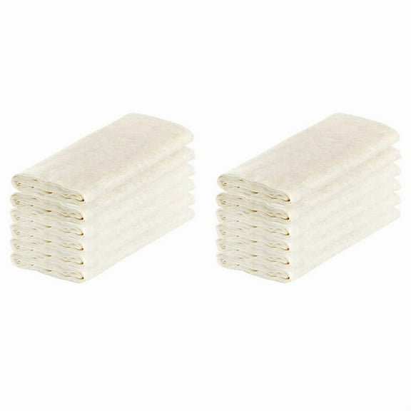 2X Muslin Cloths for Cooking, Unbleached Cheese Cloths,Cotton Reusable and Washable Cheese Cloths for Straining
