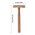 thumbnail image 2 of Fathers' Day Razor Fashion Manual Razor Shaving Razor with 5PCS Replacement Head, 2 of 10