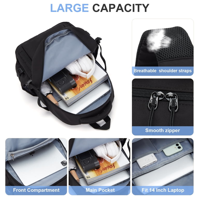 backpacks with leather on bottom Dickies Black Faux Leather Bottom Backpack