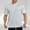White, variant on YLSDY Fashion Mens Cotton Henley T-Shirts Short Sleeve Button Up Casual Basic Tees Stretch Solid Breathable Work Shirts Dressy Dark Gray XXL