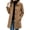 Beige, variant on Women's Winter Overcoat Peter Pan Collar Single Breasted Pea Coat Long Sleeve Elegant Work Office Business Casual Loose Coat with Pockets