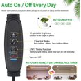 thumbnail image 2 of Two Strip Growing Lamp for Indoor Plants ; ; Yellow Full Spectrum LED Grow Light Strips with Auto ON/Off //H Timer Diable Levels for House Succulent ( He, 2 of 8