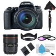 thumbnail image 1 of Canon EOS 77D Appareil Photo Reflex Numérique avec Objectif 18-135mm Ensemble avec Kit de Filtres 3 Pcs + Objectif Bonus 24-70mm (Modèle Intl), 1 of 5