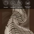 thumbnail image 6 of Brown Gourd Cloth Napkins, Modern Abstract Art Geometric Washable and Reusable Dinner Napkins Set of 4, Table Napkin for Kitchen Party Birthday Wedding Hotel Housewarming 20"x20", 6 of 9