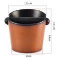 TUMALL Home Coffee Powder Bucket Stainless Steel Espresso Machine Tool
