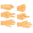 thumbnail image 1 of Tiny Hands, Finger Puppet Small Tear Resistant Multi Shape Elastic Silicone  For Cat Massage, 1 of 8