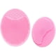 thumbnail image 2 of Cepillo de limpieza facial de silicona suave, 2 piezas de cepillo de mano rosa, cepillo de lavado facial Feliz Sencillez, 2 of 4
