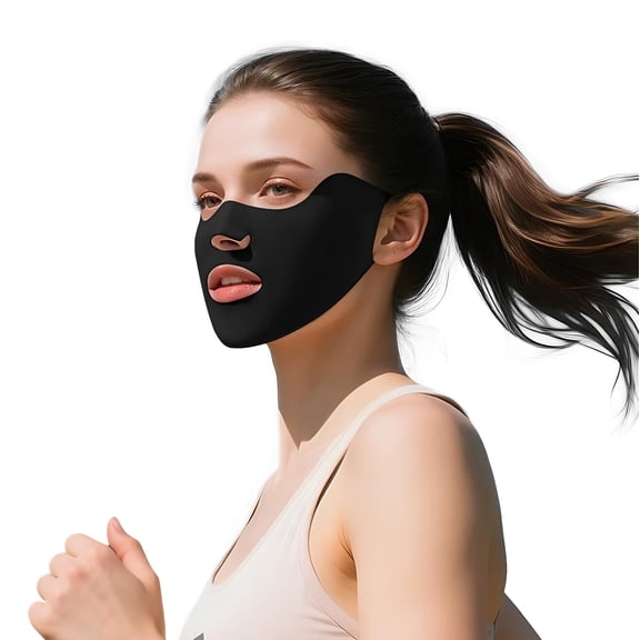 UPF50  UV Face Mask Breathable Washable Sun Protection Face Shield Mask For Women Cycling Running Driving