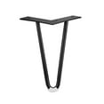 thumbnail image 4 of Pata de mueble Pies de sofá Fuerte Antideslizante Protector de piso de servicio pesado Reemplazo de patas otomanas para mesa Armario Gabinete Soporte 18 cm negro perfecl Protector de patas de cama, 4 of 8